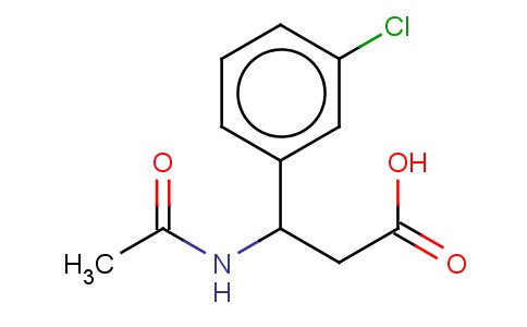 3-ACETYLAMINO-3-(3-CHLORO-PHENYL)-PROPIONIC ACID